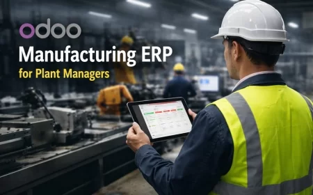 Odoo Manufacturing ERP for Plant Managers