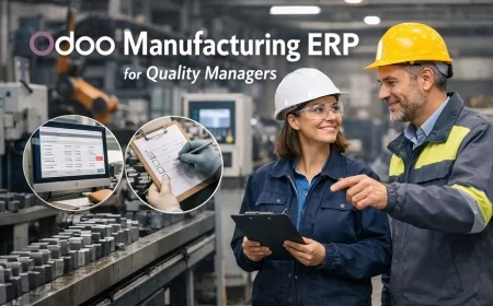 Odoo for Quality Manager To Analyze Manufacturing Quality