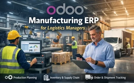 Odoo Manufacturing for Logistics Manager