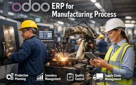 Odoo Manufacturing Process in Workflow & Control