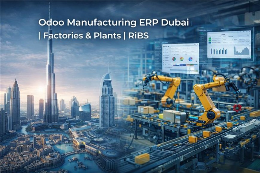 Odoo Manufacturing ERP for Factories & Plants in Dubai