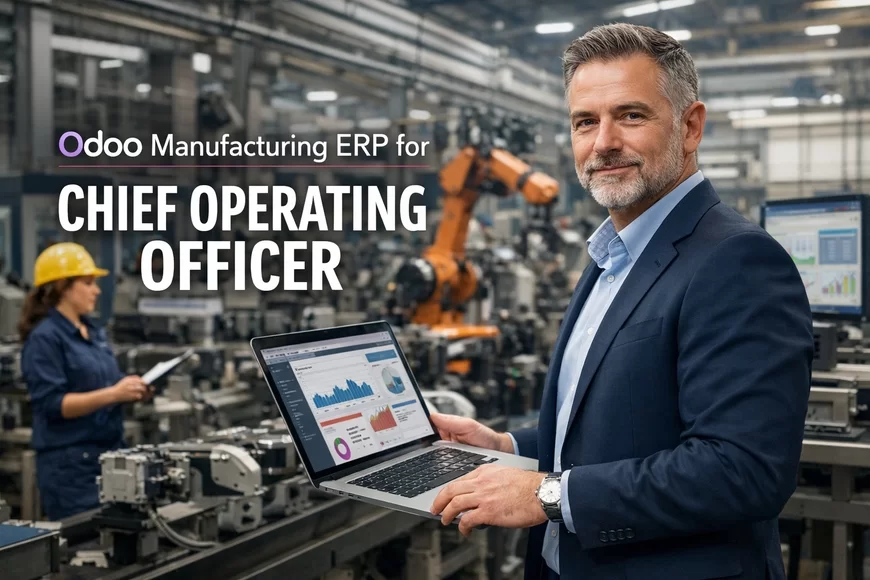 Odoo Manufacturing ERP for Chief Operating Officer for Efficient Operational Control