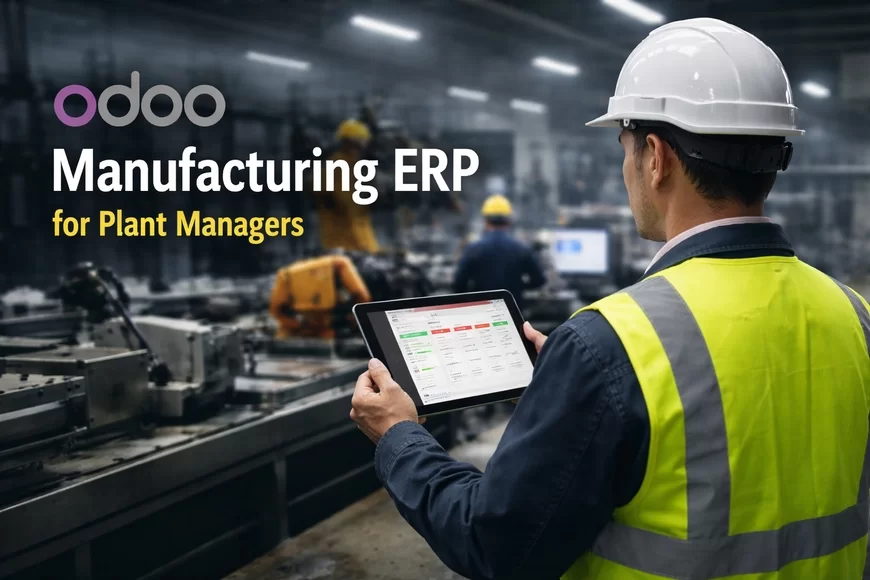 Odoo Manufacturing ERP for Plant Managers