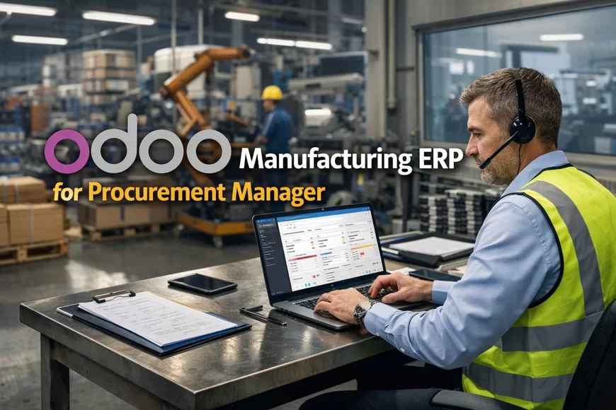 Odoo ERP for Procurement Manager In Manufacturing Industries