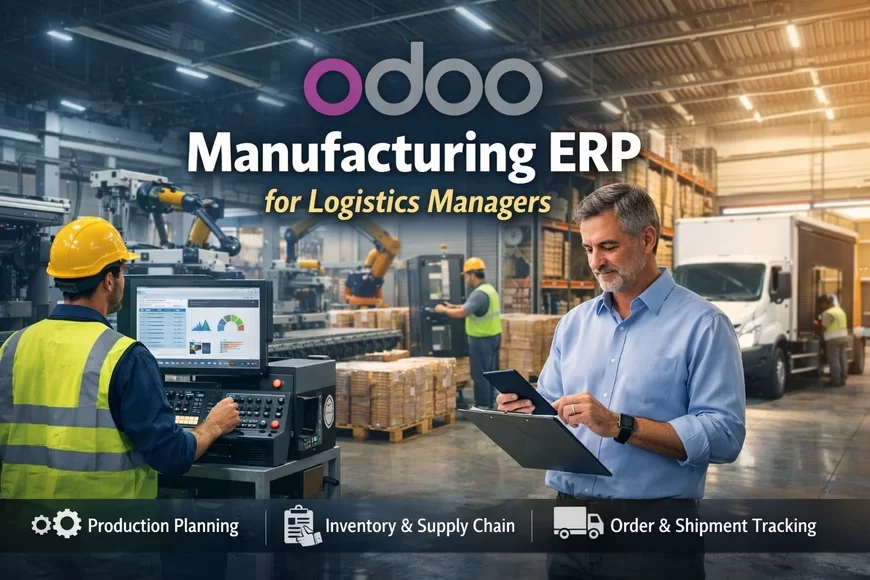 Odoo Manufacturing for Logistics Manager