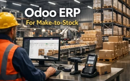 Odoo Make-to-Stock ERP For Manufacturing Planning