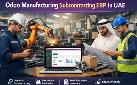 How Odoo Manufacturing Subcontracting Improves ERP Control