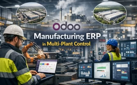 Odoo Manufacturing ERP in Multi-Plant Control