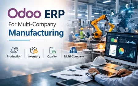 Odoo  ERP For Multi-Company Manufacturing