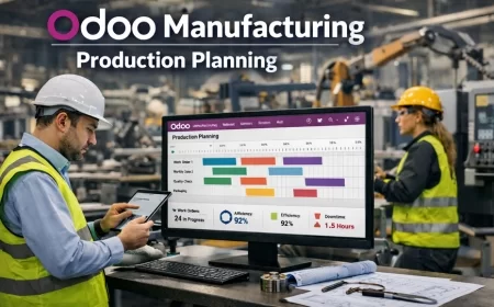 Odoo Production Planning for Manufacturing ERP Control