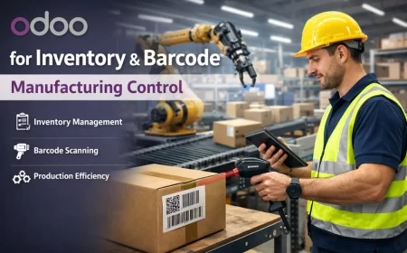 Odoo for Inventory & Barcode  Manufacturing Control