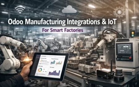 Odoo Manufacturing Integrations & IoT | Smart Factories