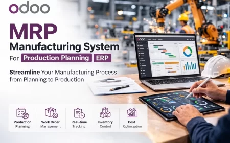 Odoo MRP Manufacturing System For Production Planning ERP