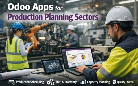 Odoo Apps for Production Planning Sectors