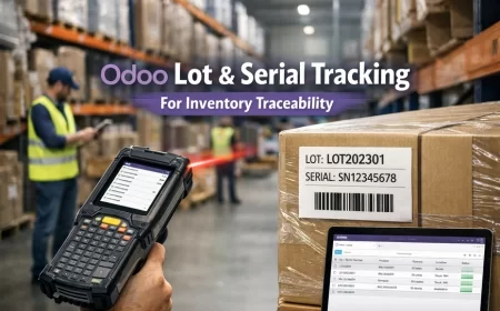 Odoo Lot & Serial Tracking For Inventory Traceability