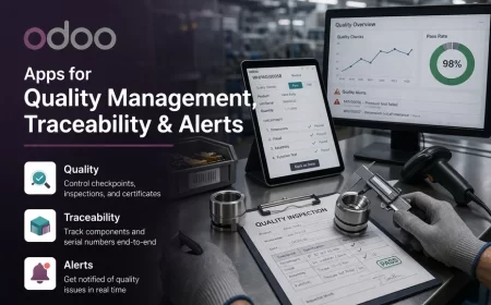 Odoo Apps for Quality Management, Traceability & Alerts