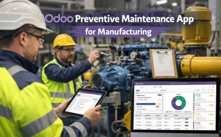 Odoo Preventive Maintenance App for Manufacturing