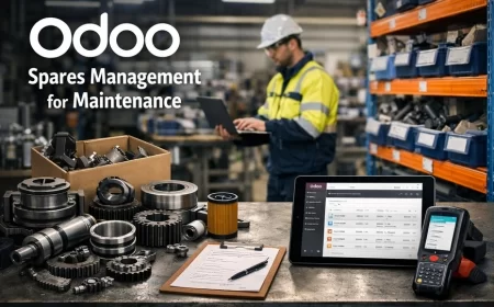 Odoo Spares Management for Maintenance
