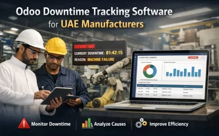 Odoo Downtime Tracking Software for UAE Manufacturers