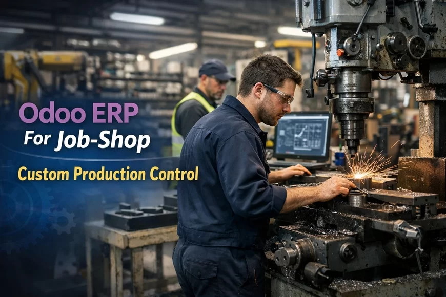 Odoo ERP For Job-Shop  Custom Production Control