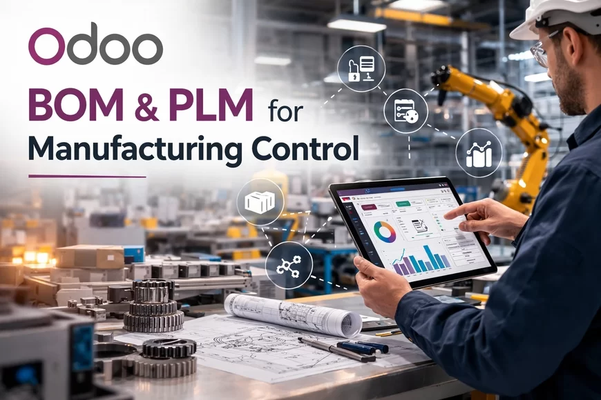 Odoo BOM & PLM for Manufacturing Control