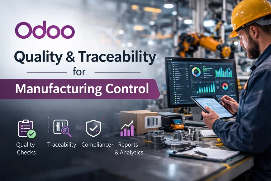 Odoo Quality & Traceability for Manufacturing Control