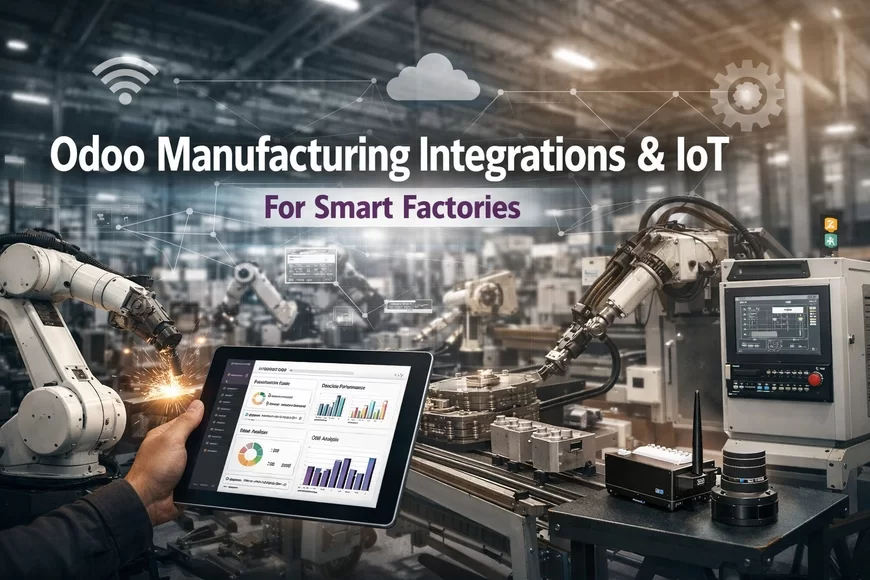 Odoo Manufacturing Integrations & IoT | Smart Factories