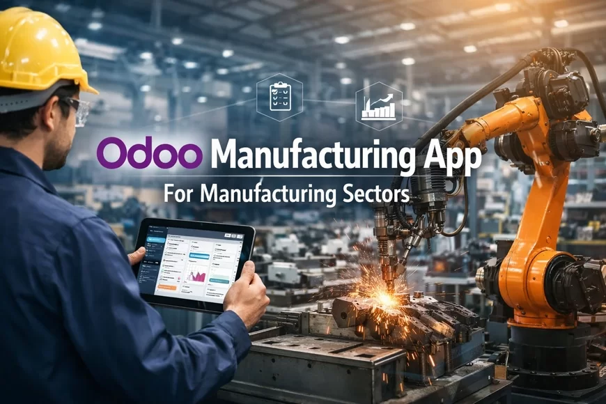 Odoo Manufacturing App For Manufacturing Sectors