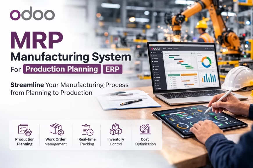 Odoo MRP Manufacturing System For Production Planning ERP