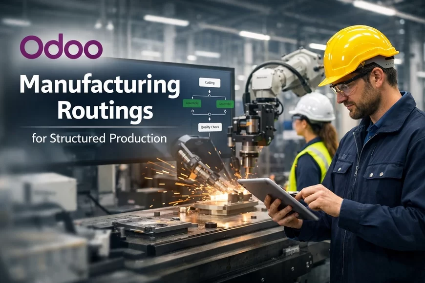 Odoo Manufacturing Routings for Structured Production