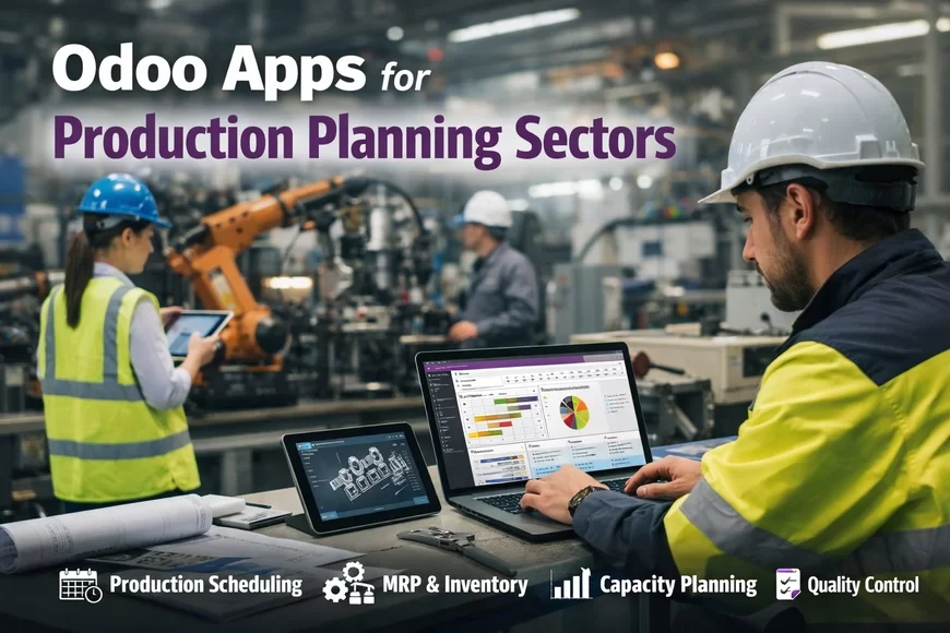Odoo Apps for Production Planning Sectors