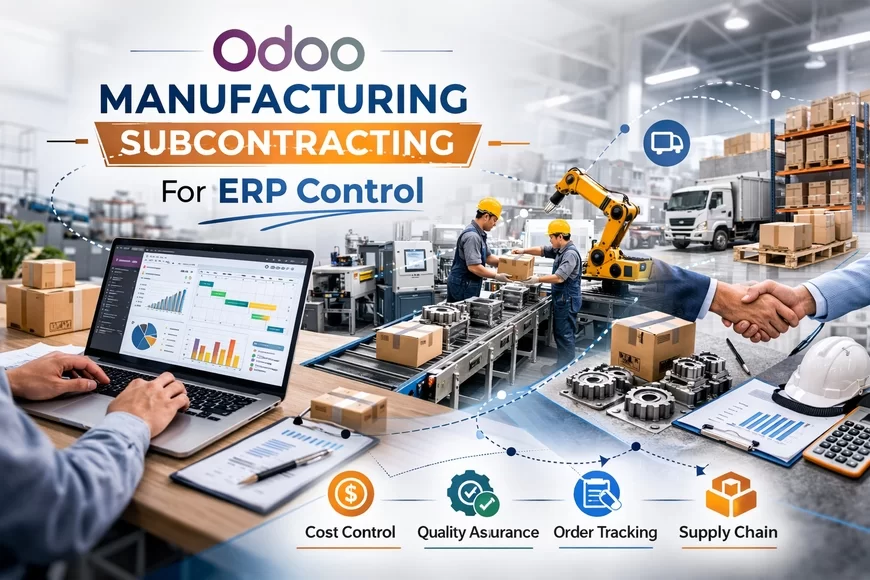 Odoo Manufacturing Subcontracting For ERP Control