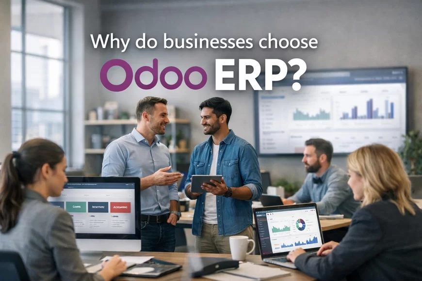 Why do businesses choose Odoo ERP?