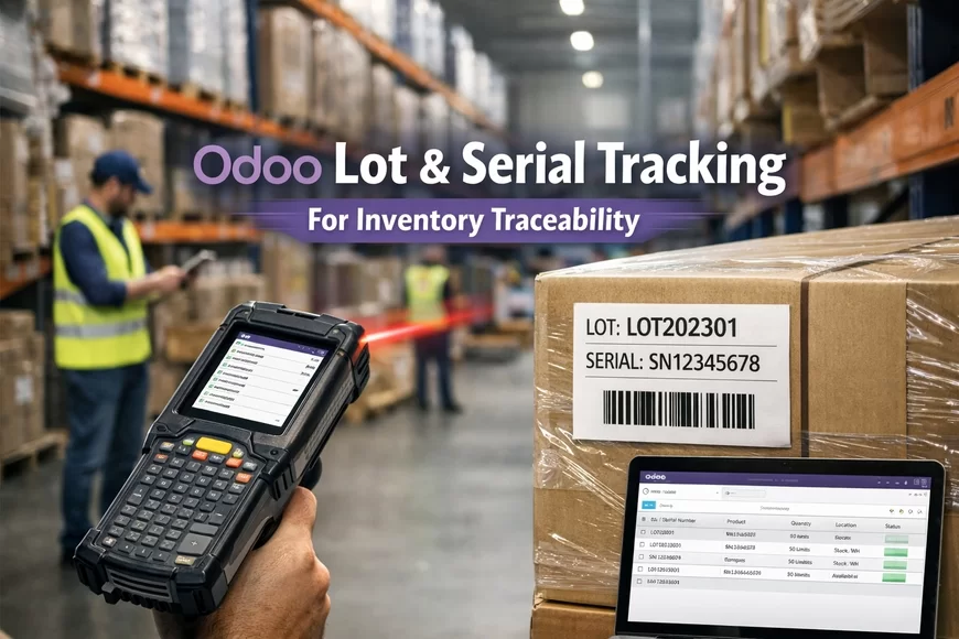 Odoo Lot & Serial Tracking For Inventory Traceability
