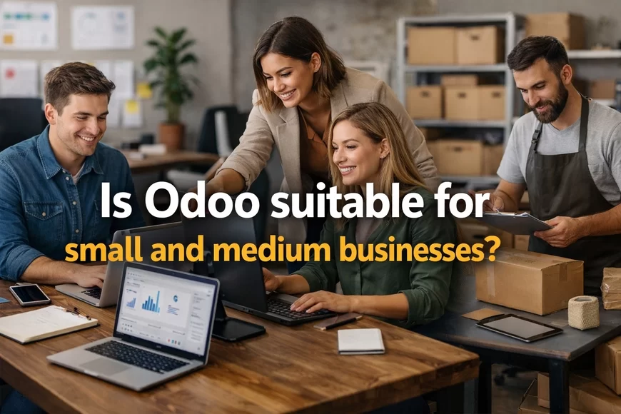 Is Odoo suitable for small and medium businesses?