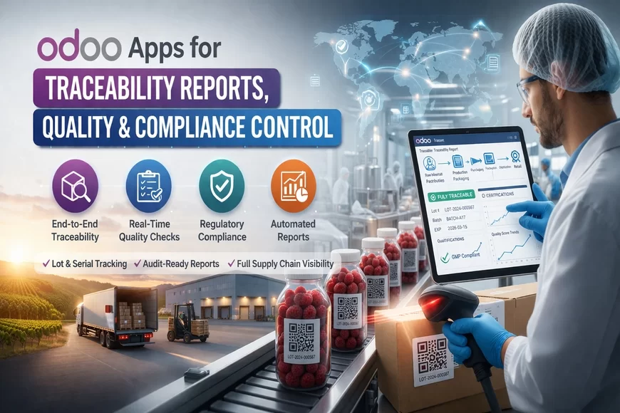 Odoo Apps For Traceability Reports, Quality & Compliance Control