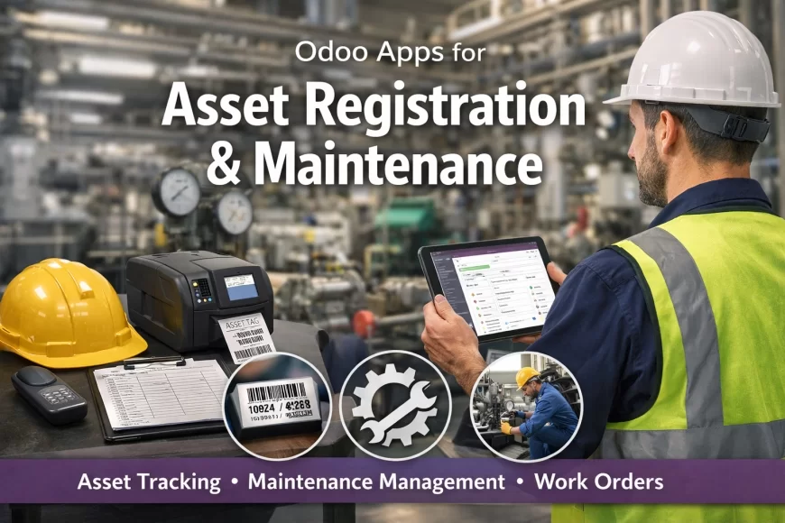Odoo Apps for Asset Registration & Maintenance