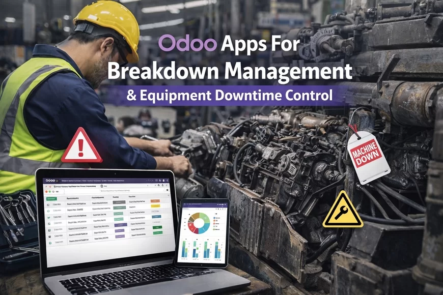 Odoo Apps For Breakdown Management & Equipment Downtime Control