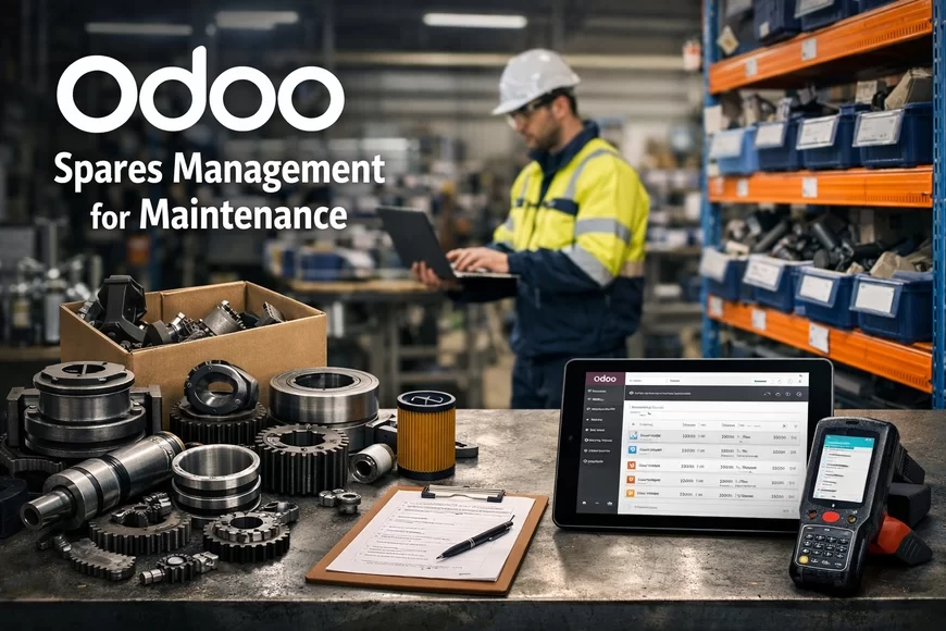 Odoo Spares Management for Maintenance