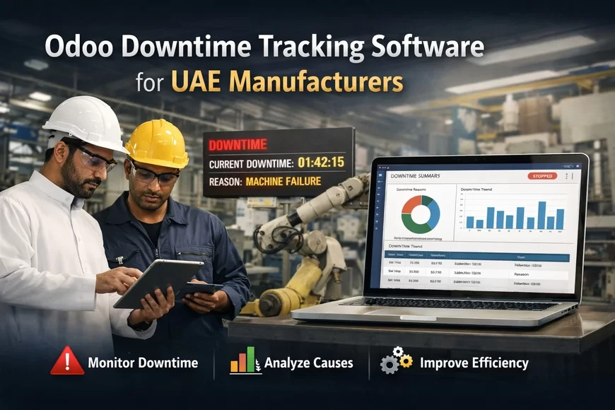 Odoo Downtime Tracking Software for UAE Manufacturers