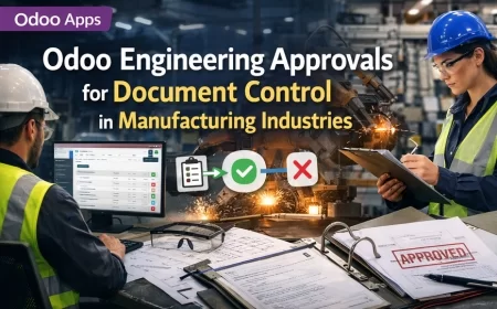 Odoo Engineering Approvals for Document Control in Manufacturing Industries