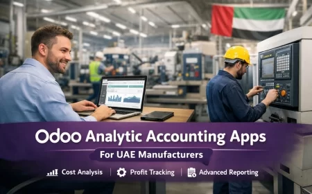 Odoo Analytic Accounting Apps For UAE Manufacturers