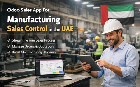Odoo Sales App For Manufacturing Sales Control in the UAE
