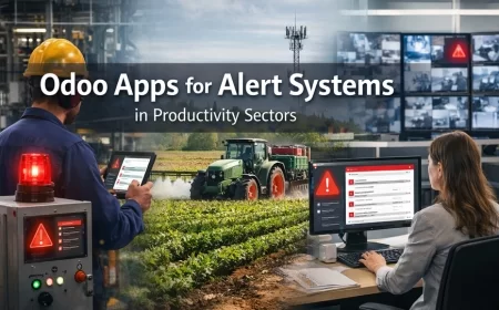 Odoo Apps for Alert Systems in Productivity Sectors