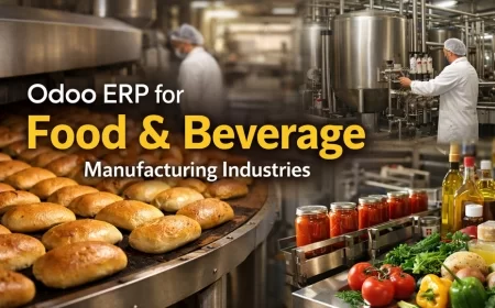 Odoo ERP for Food & Beverage Manufacturing Industries