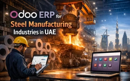 Odoo ERP for Steel Manufacturing Industries in UAE