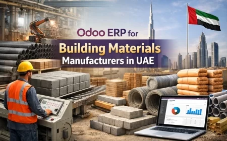 Odoo ERP for Building Materials  Manufacturers in UAE