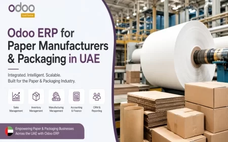 Odoo ERP for Packaging and Paper Manufacturers in UAE