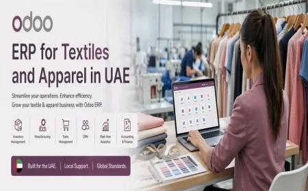 Odoo ERP for Textiles and Apparel in UAE