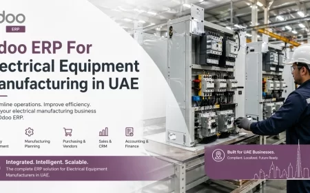 Odoo ERP For Electrical Equipment Manufacturing in UAE